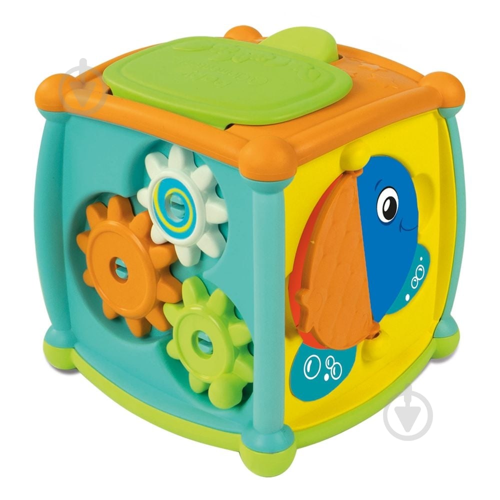 Игрушка развивающая Clementoni Peekaboo Activity Cube 17672 - фото 2