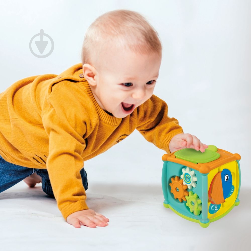 Игрушка развивающая Clementoni Peekaboo Activity Cube 17672 - фото 3