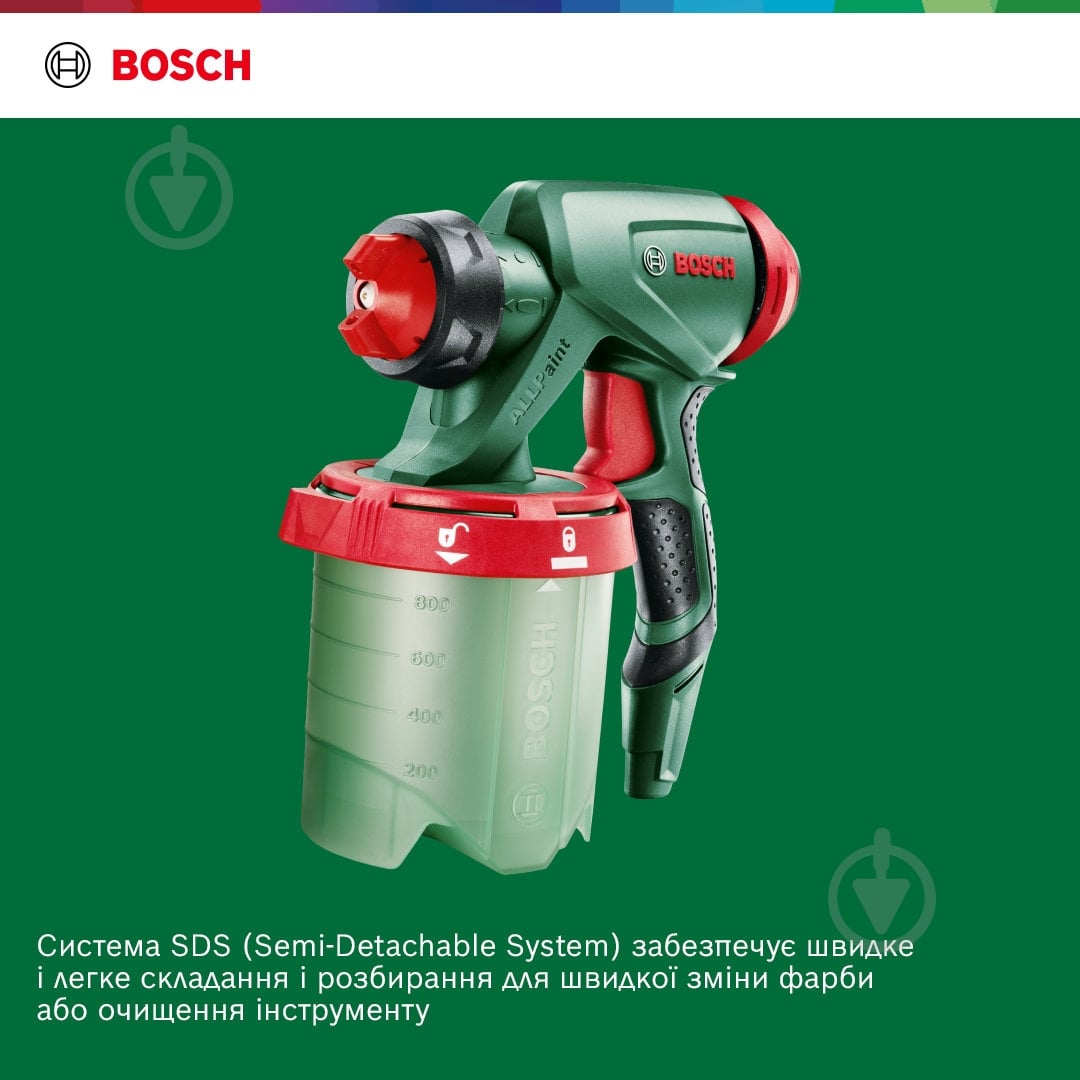 Краскораспылитель Bosch PFS 3000-2.0 0603207100 - фото 4 Краскораспылитель Bosch PFS 3000-2.0 0603207100 - фото 4