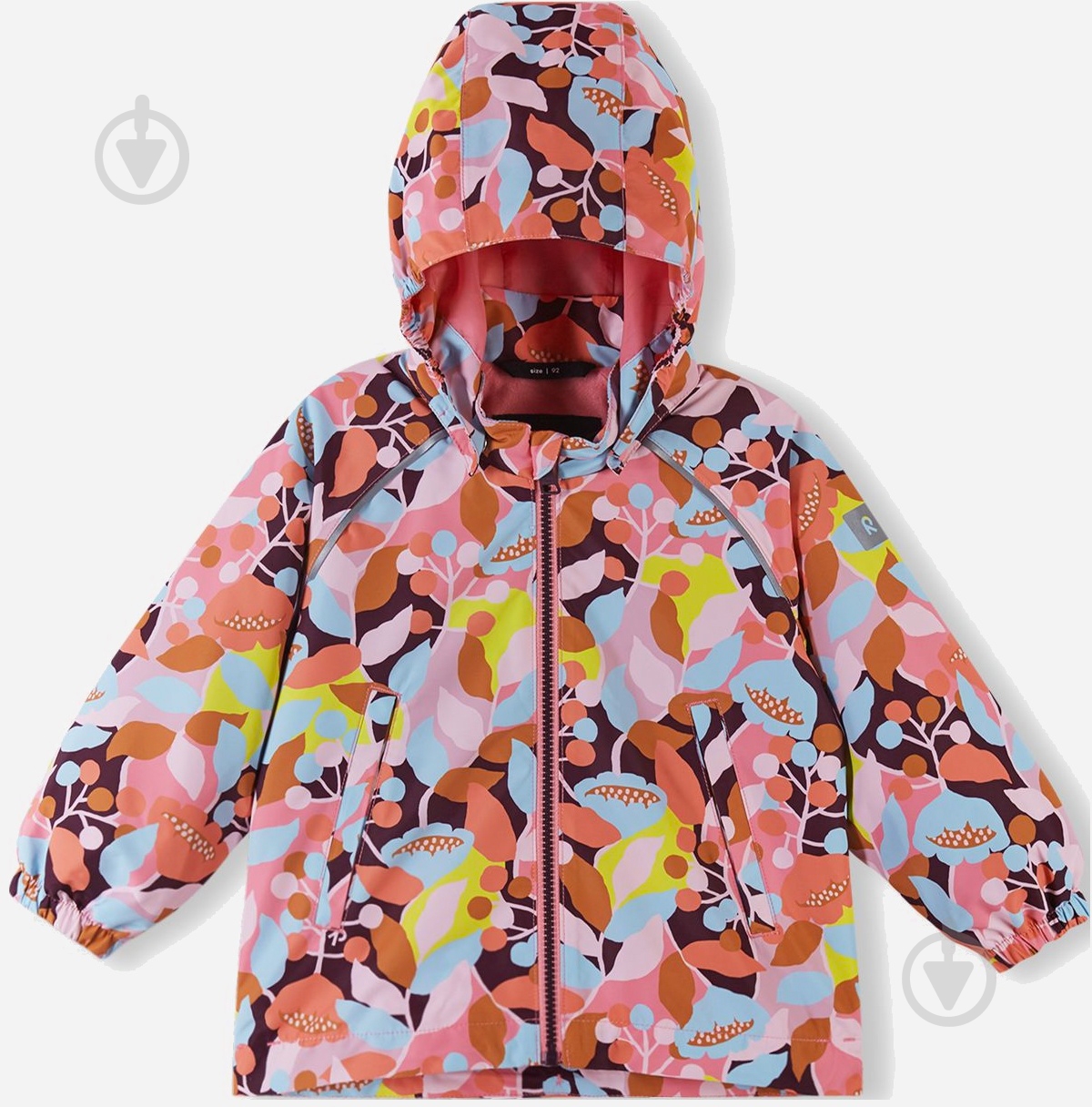 Куртка для девочек Reima Reimatec Hede р.80 розовый 5100243A-4372 - фото 3