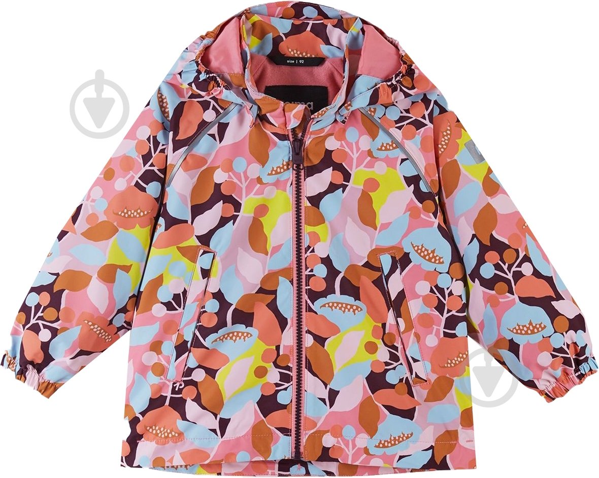 Куртка для девочек Reima Reimatec Hede р.80 розовый 5100243A-4372 - фото 1
