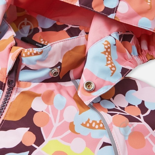 Куртка для девочек Reima Reimatec Hede р.80 розовый 5100243A-4372 - фото 9