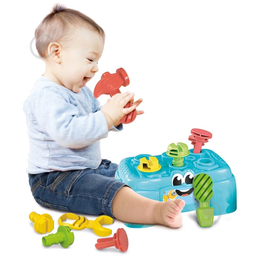 Игрушка-сортер Clementoni Workbench 17042 - фото 3