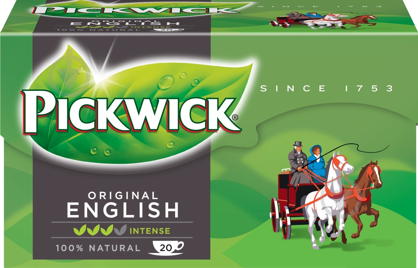Чай черный Pickwick English 20 шт. 40 г - фото 1