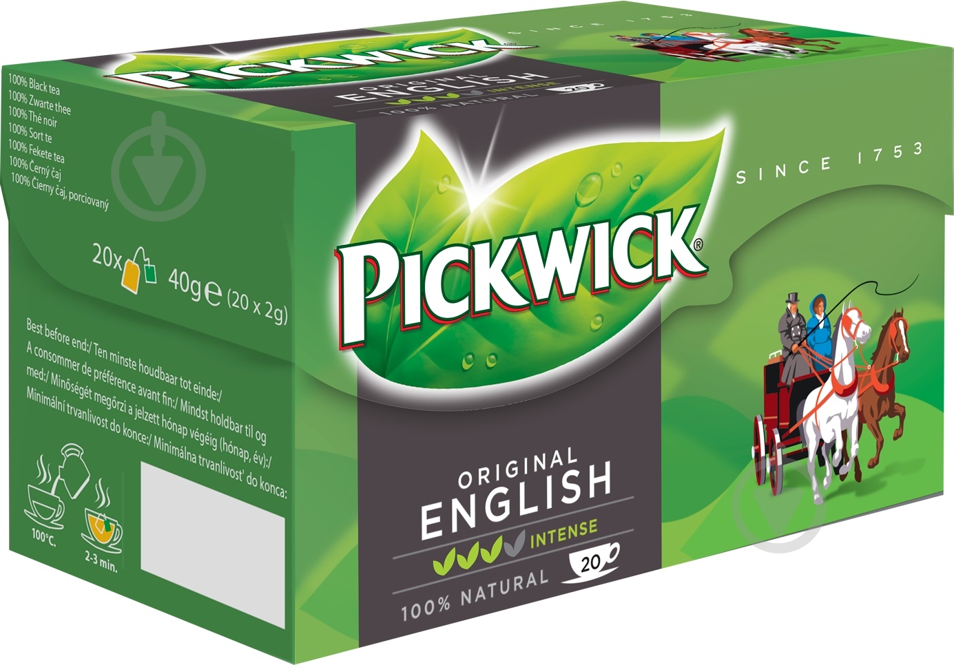 Чай черный Pickwick English 20 шт. 40 г - фото 2