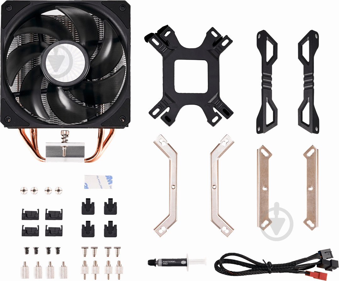 Процесорний кулер Cooler Master Hyper 212 EVO V2 (RR-2V2E-18PK-R1) - фото 11 Процесорний кулер Cooler Master Hyper 212 EVO V2 (RR-2V2E-18PK-R1) - фото 11