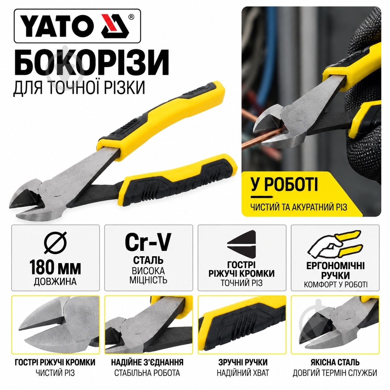 Бокорезы Stanley Control Grip STHT0-74455 - фото 2