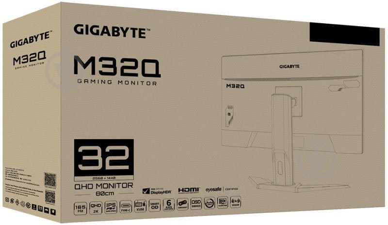 Монитор Gigabyte 31,5" (M32Q-EK) - фото 9 Монитор Gigabyte 31,5" (M32Q-EK) - фото 9