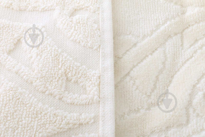 Рушник Жакард-велюр 70x140 см молочний La Nuit - фото 2