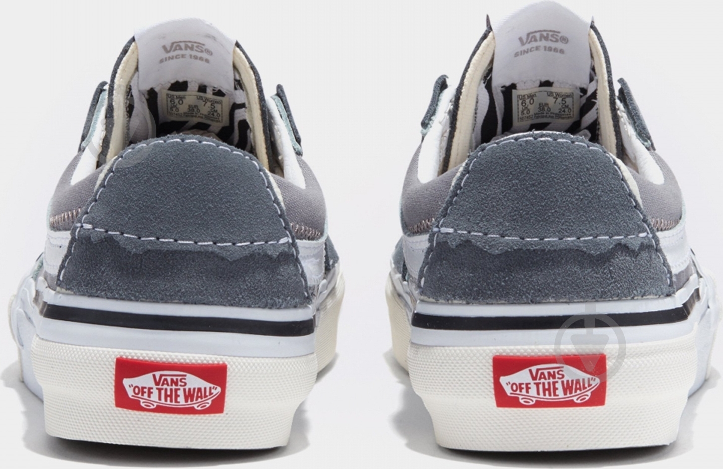 Кеды Vans SK8-LOW RECONSTRUCT VN0009QSGRY1 р.40 серый - фото 5