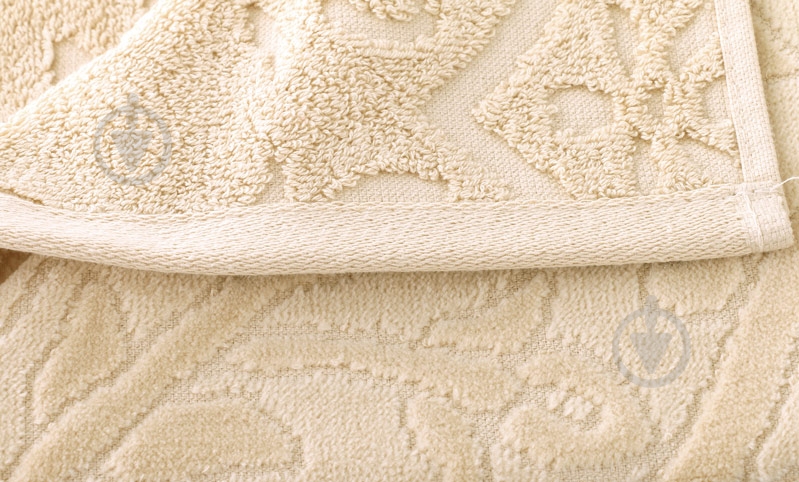 Полотенце Жаккард-велюр 50x90 см бежевый La Nuit - фото 2