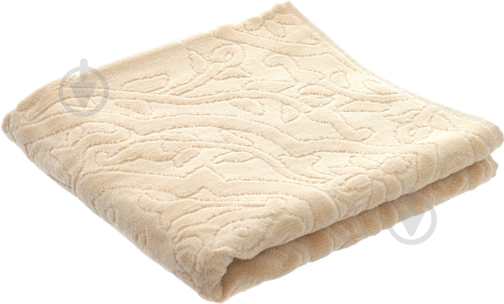 Полотенце Жаккард-велюр 50x90 см бежевый La Nuit - фото 1