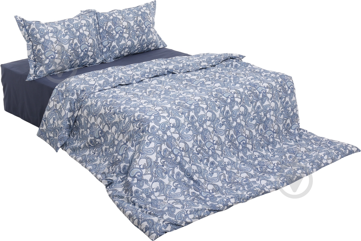 Комплект постельного белья Paisley 2,0 фиолетовый Lameirinho - фото 1 Комплект постельного белья Paisley 2,0 фиолетовый Lameirinho - фото 1