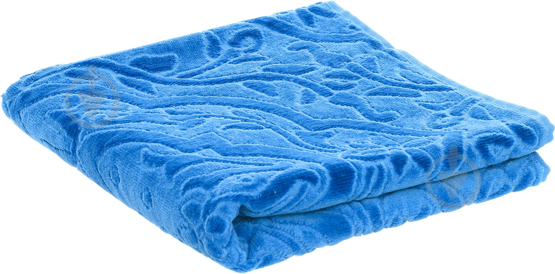 Рушник Жакард-велюр 50x90 см синій La Nuit - фото 1 Рушник Жакард-велюр 50x90 см синій La Nuit - фото 1