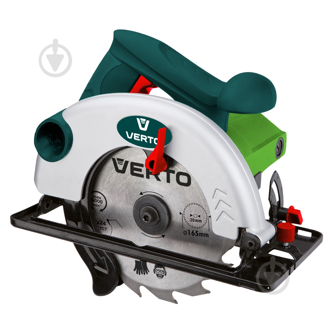 Пила дисковая Verto 52G682 - фото 1 Пила дисковая Verto 52G682 - фото 1