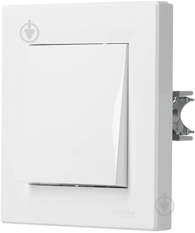 Выключатель кнопочный одноклавишный Schneider Electric Asfora без подсветки белый EPH0700121 - фото 2 Выключатель кнопочный одноклавишный Schneider Electric Asfora без подсветки белый EPH0700121 - фото 2