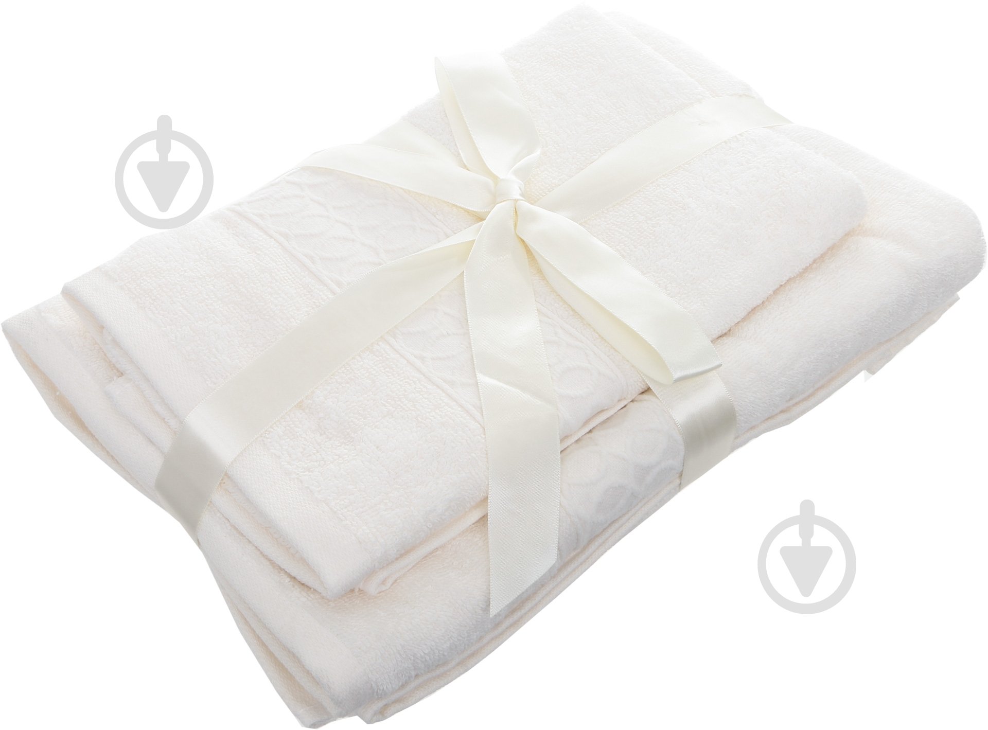 Набір рушників 2 шт. молочний UP! (Underprice) - фото 4