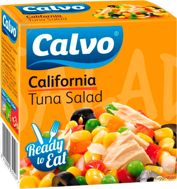Тунець TM Calvo салат California 150 г - фото 1 Тунець TM Calvo салат California 150 г - фото 1