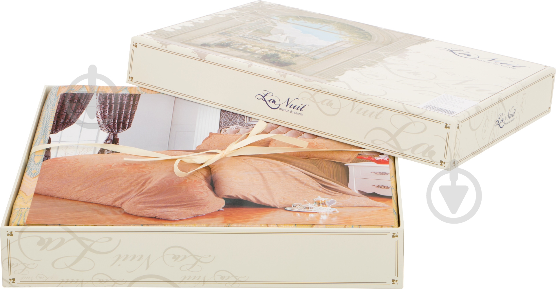 Комплект постельного белья Fox 1,5 оранжевый La Nuit - фото 5 Комплект постельного белья Fox 1,5 оранжевый La Nuit - фото 5