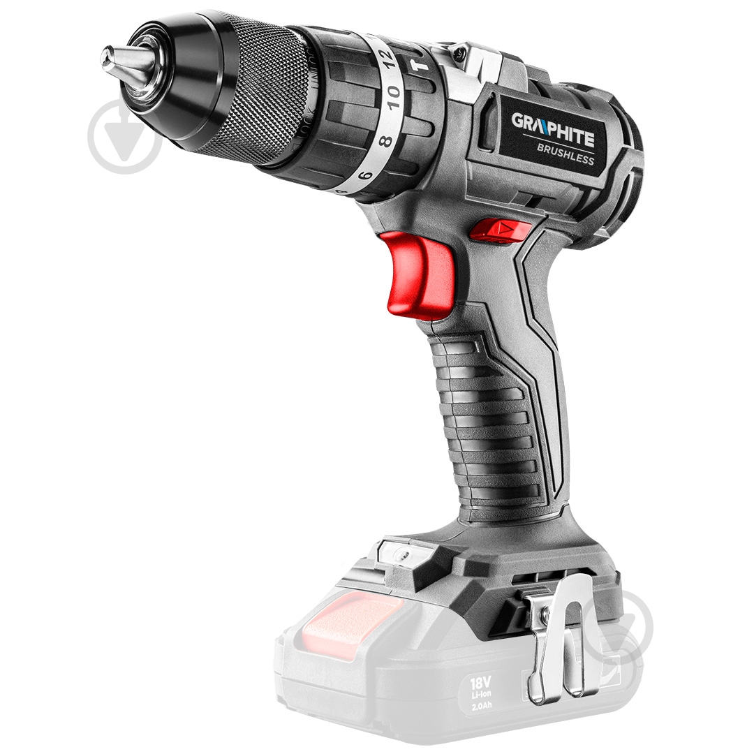 Шуруповерт ударный аккумуляторный GRAPHITE 58G020 - фото 1 Шуруповерт ударный аккумуляторный GRAPHITE 58G020 - фото 1