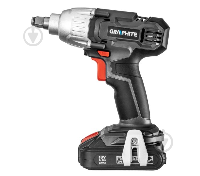 Гайковерт акумуляторний GRAPHITE 180 Нм 58G018 - фото 7