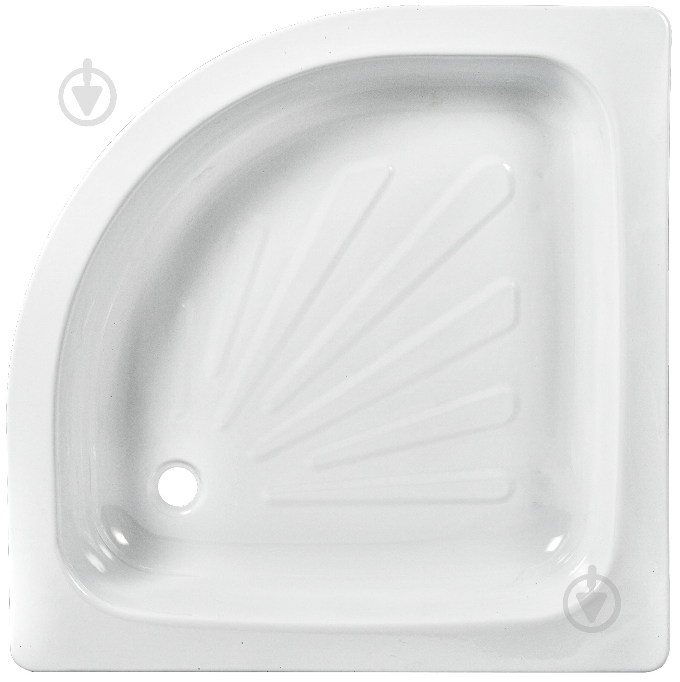 Поддон душевой AquaStream стальной Steel 88 L - фото 1