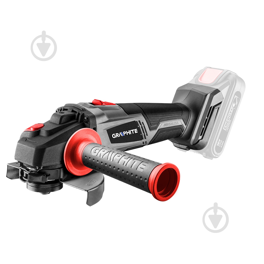 Болгарка (угловая шлифмашина) GRAPHITE 58G026 - фото 1