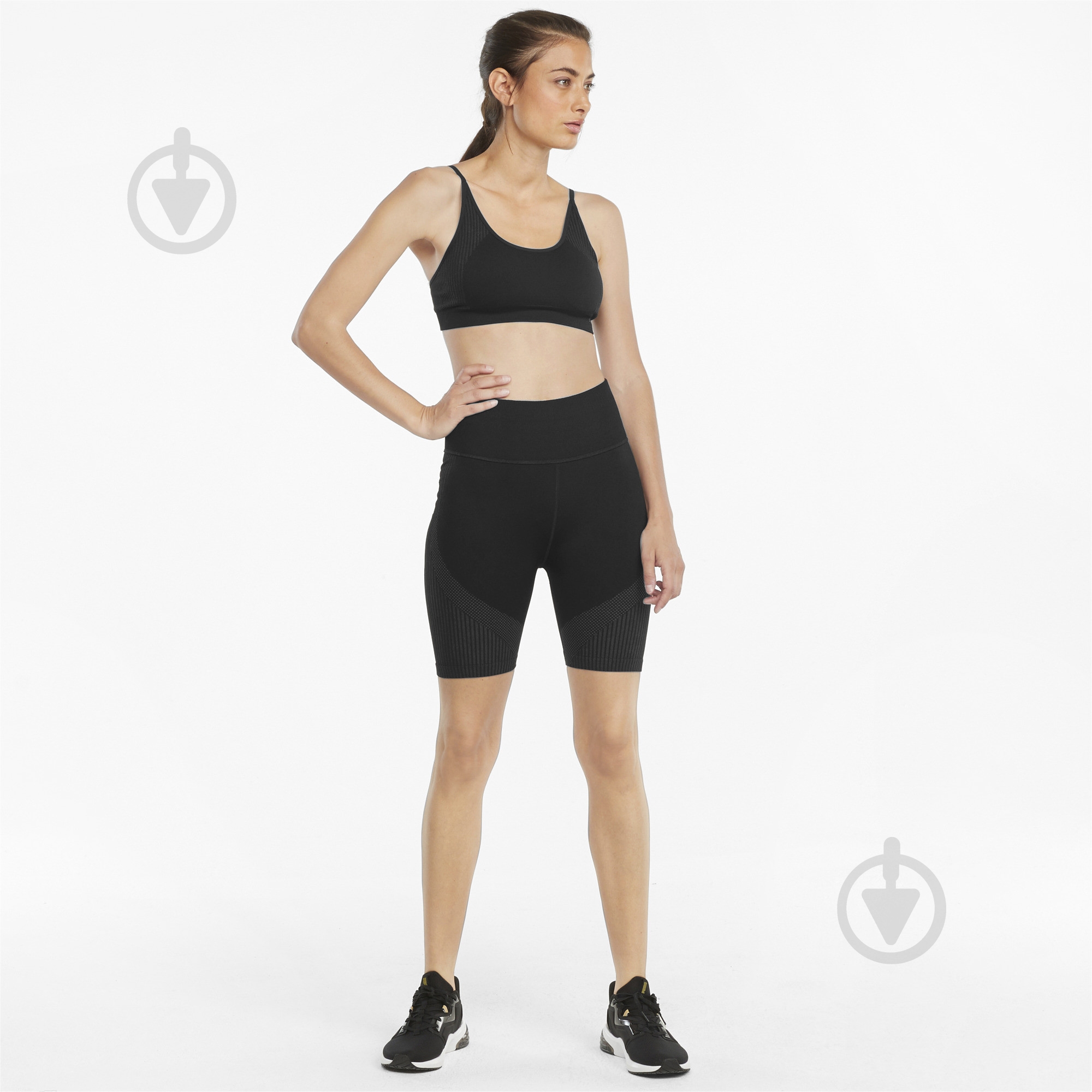 Шорты Puma Train Seamless 5 Short 52111601 р. M черный - фото 5