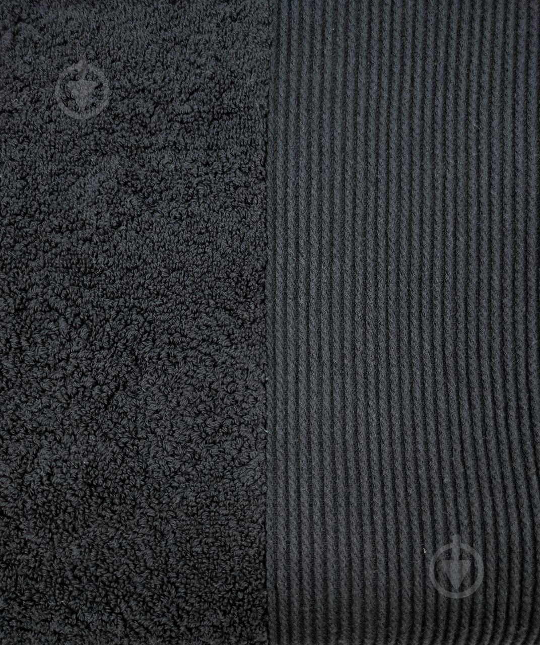 Полотенце махровое Гофре 70x140 см серый La Nuit - фото 3