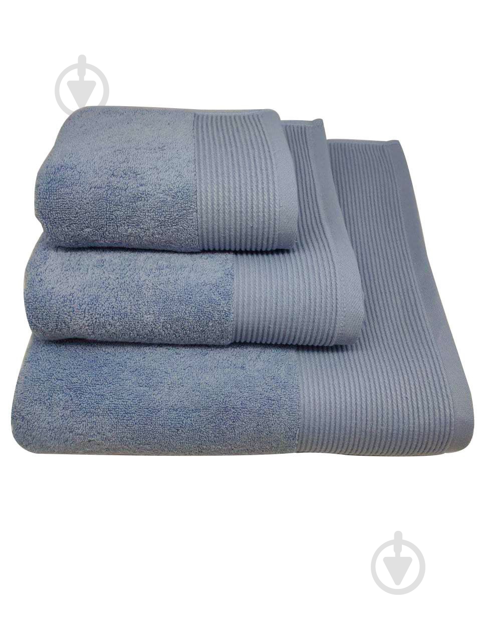 Рушник махровий Гофре 70x140 см волошковий La Nuit - фото 1 Рушник махровий Гофре 70x140 см волошковий La Nuit - фото 1