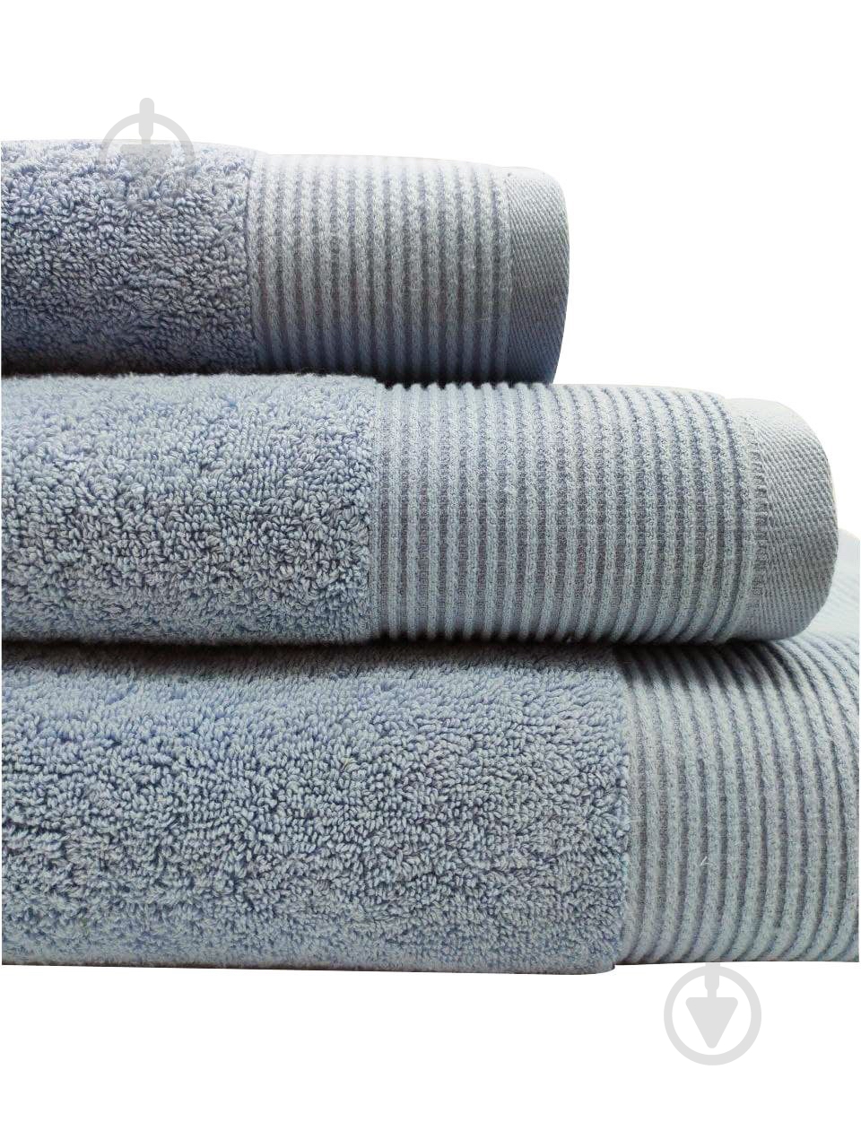 Рушник махровий Гофре 70x140 см волошковий La Nuit - фото 2 Рушник махровий Гофре 70x140 см волошковий La Nuit - фото 2