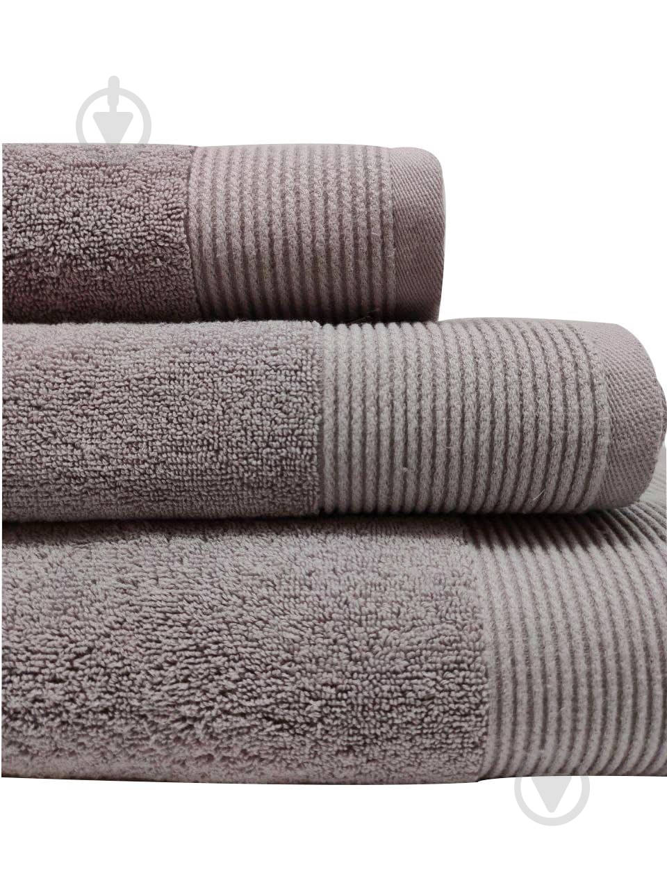 Рушник махровий Гофре 70x140 см ліловий La Nuit - фото 3 Рушник махровий Гофре 70x140 см ліловий La Nuit - фото 3