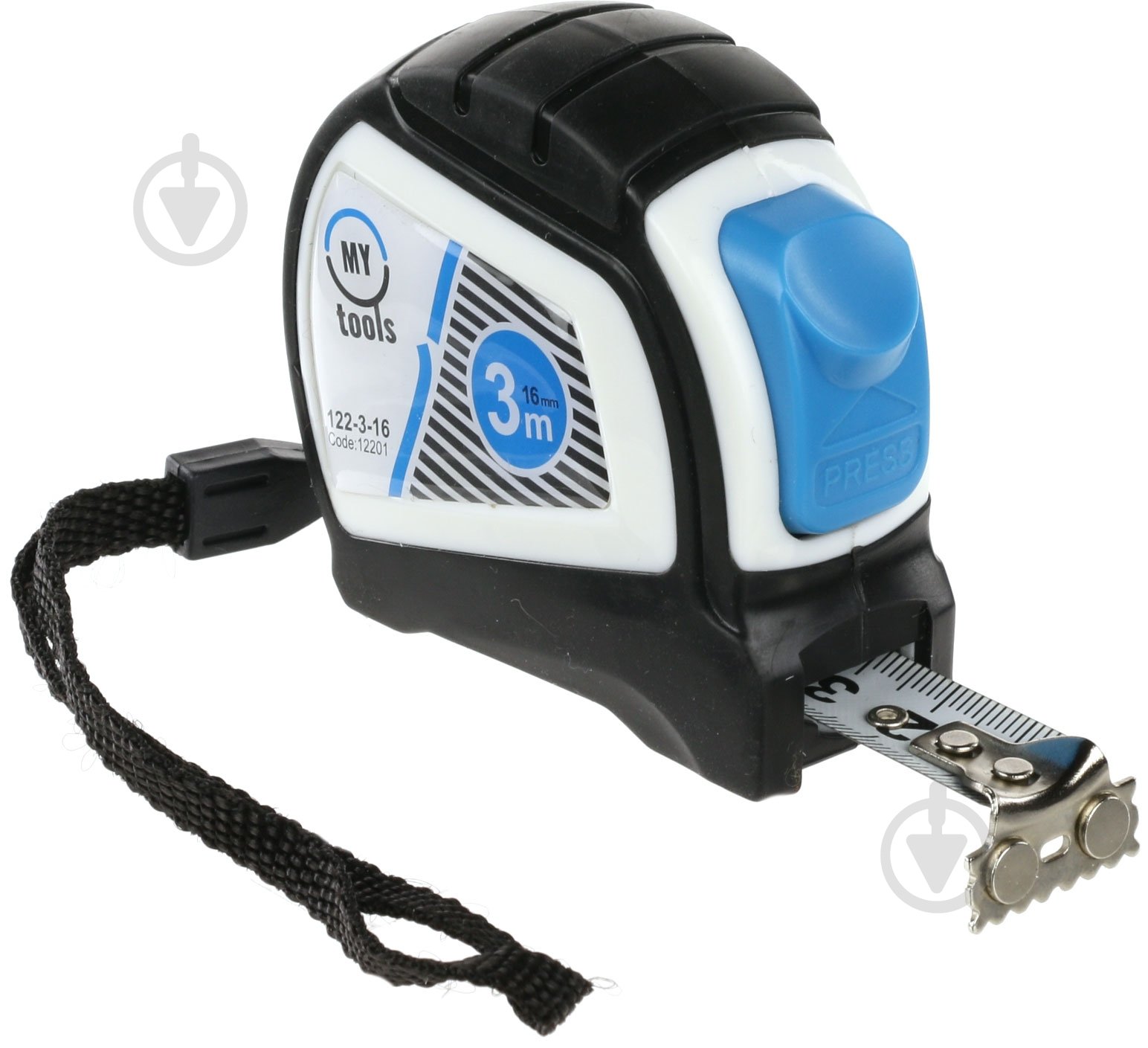 Рулетка MY Tools Pro+ 122-3-16 3 м x 16 мм - фото 1