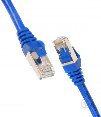 Патч-корд 2E Cat 5e,UTP,RJ45, 26AWG ,7/0.16 CCA, PVC 1,5 м синій - фото 1 Патч-корд 2E Cat 5e,UTP,RJ45, 26AWG ,7/0.16 CCA, PVC 1,5 м синій - фото 1