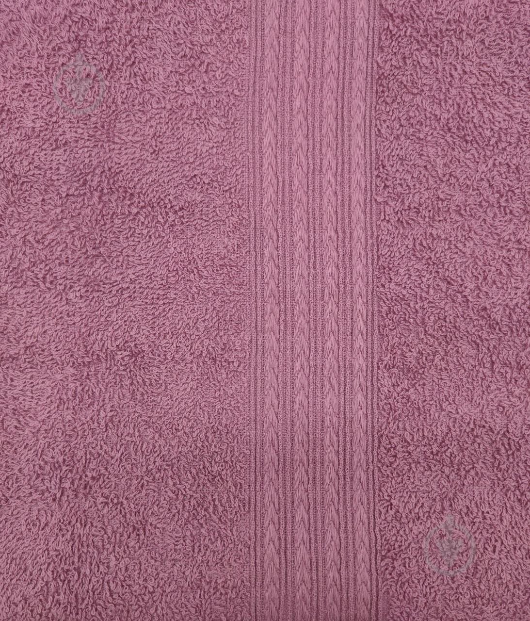 Рушник махровий Косичка 30x30 см орхідея Simi - фото 2