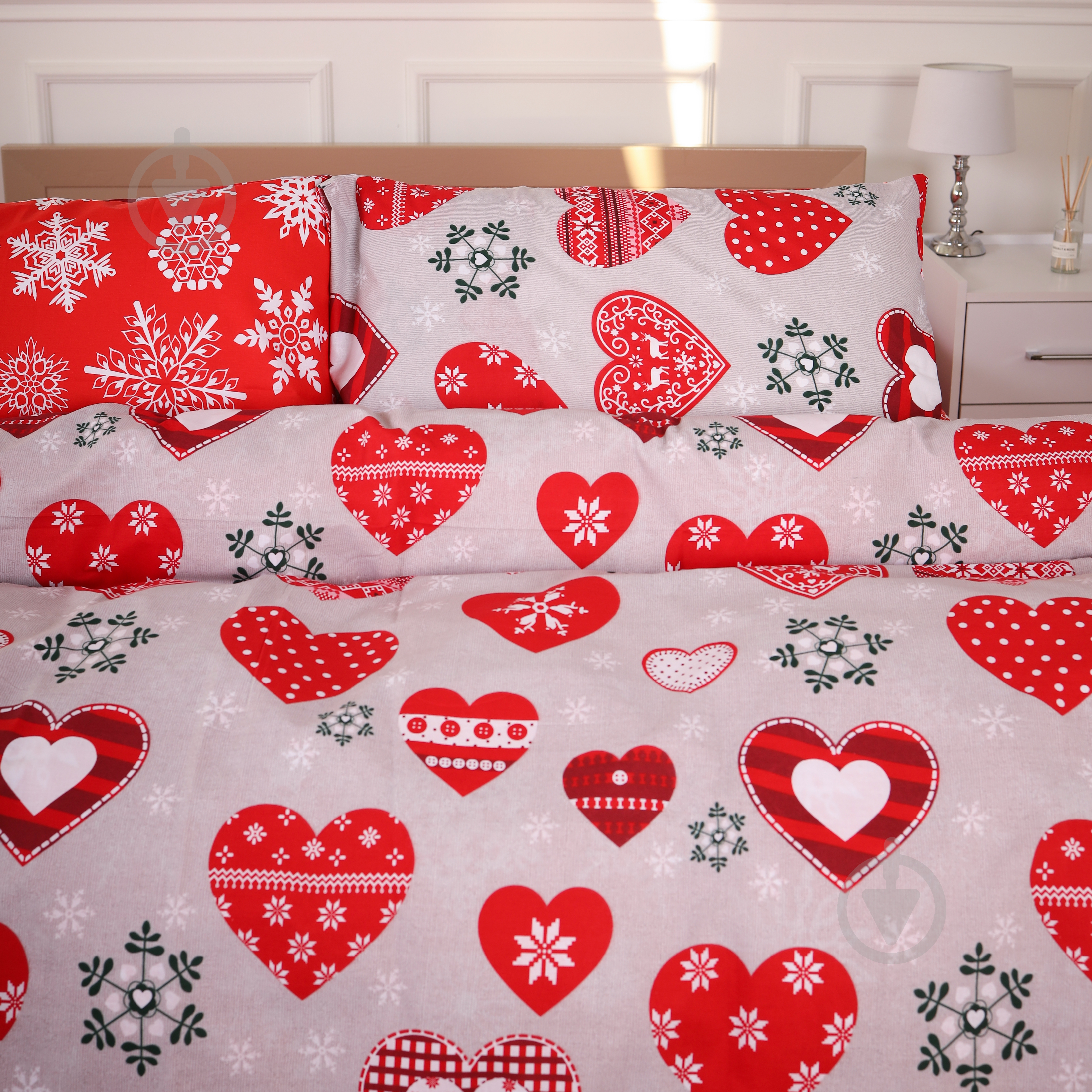 Пододеяльник Ranforce Elite 17-0656 Gingerbread 175x210 см красный MirSon - фото 3 Пододеяльник Ranforce Elite 17-0656 Gingerbread 175x210 см красный MirSon - фото 3