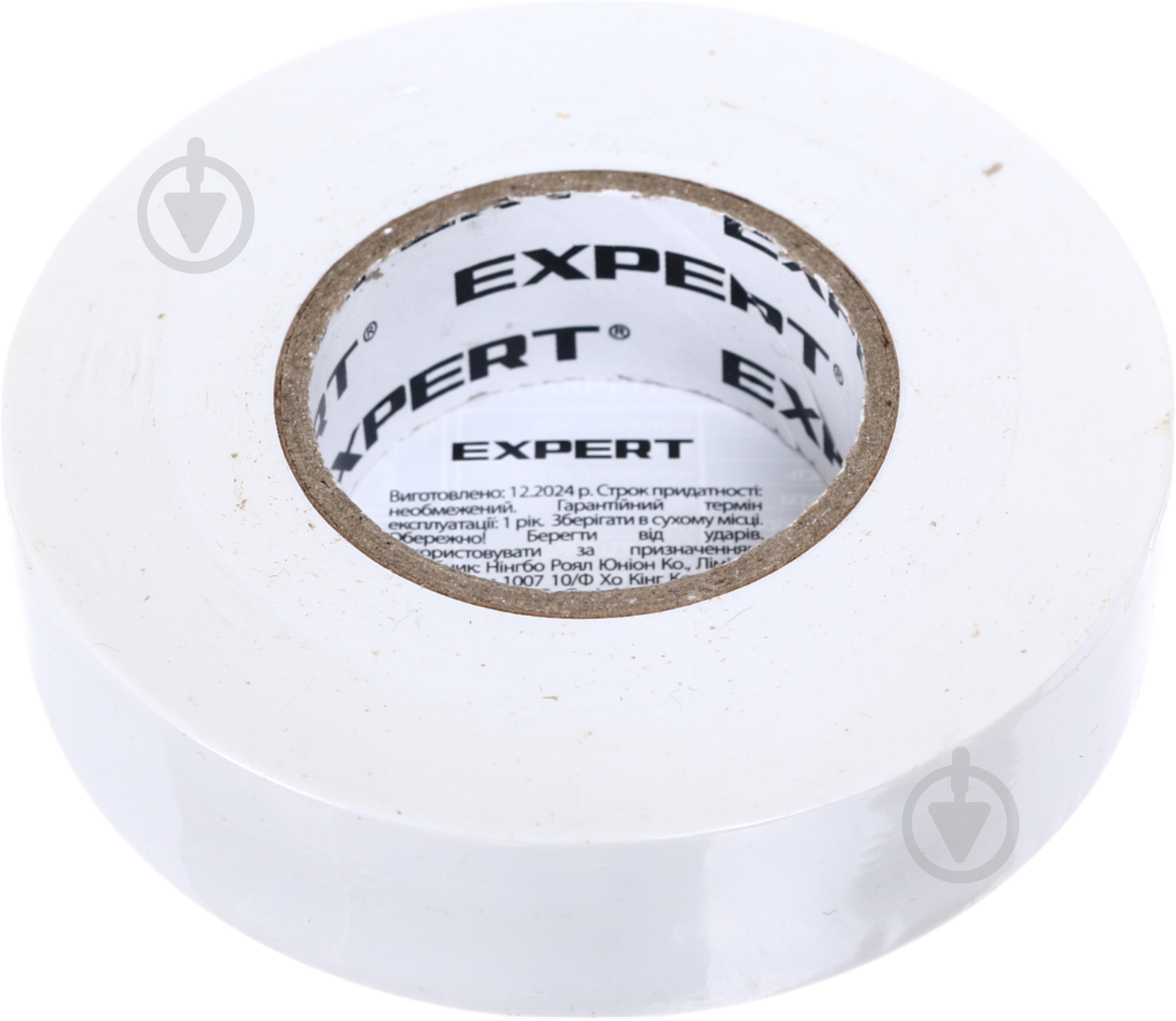 Ізострічка Expert Power 0,18х19 мм 20 м біла ПВХ EPUT-0,18X19mmX20M-white - фото 2