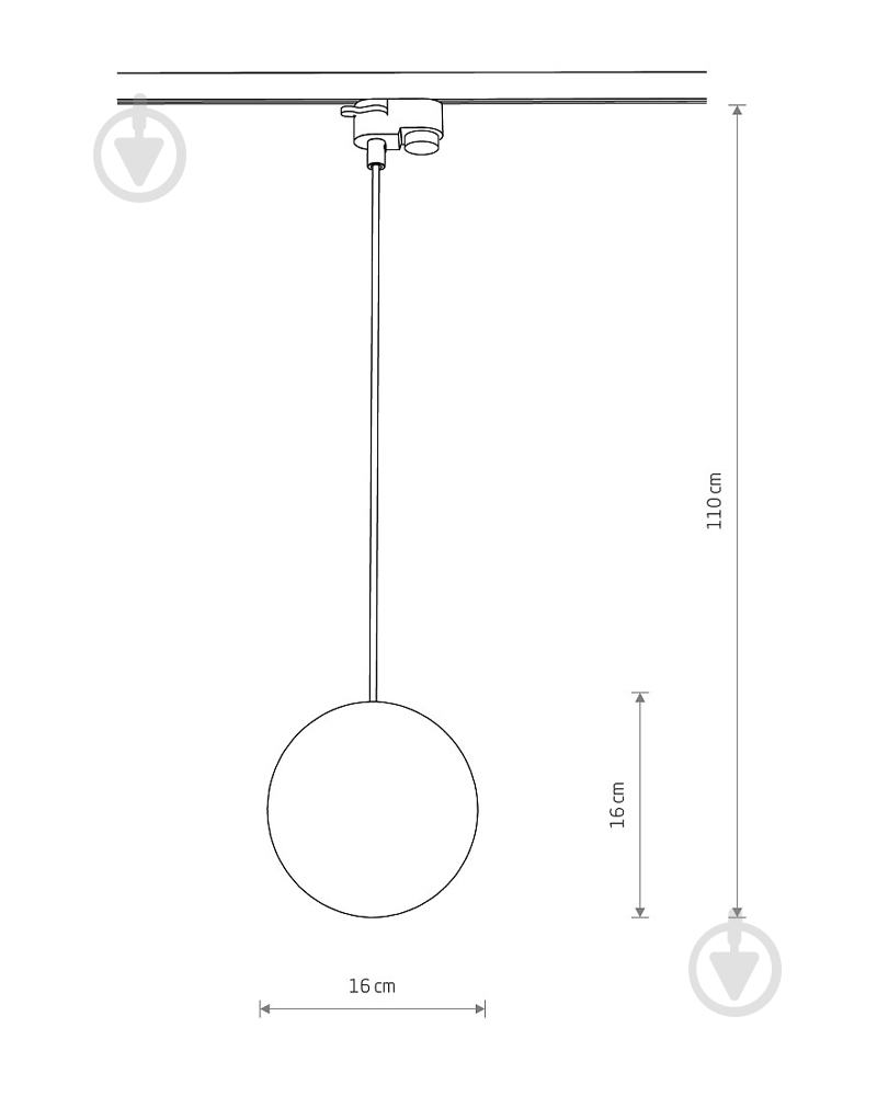 Трековый светильник Nowodvorski Profile Snowball 220 Вт черный 11297 - фото 7 Трековый светильник Nowodvorski Profile Snowball 220 Вт черный 11297 - фото 7
