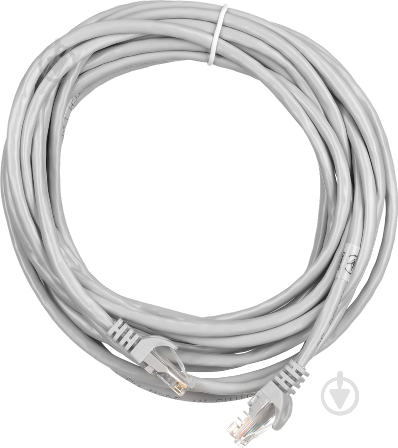 Патч-корд 2E Cat 5e UTP 26AWG 2E-PC5ECOP-600GRY 6 м серый - фото 2