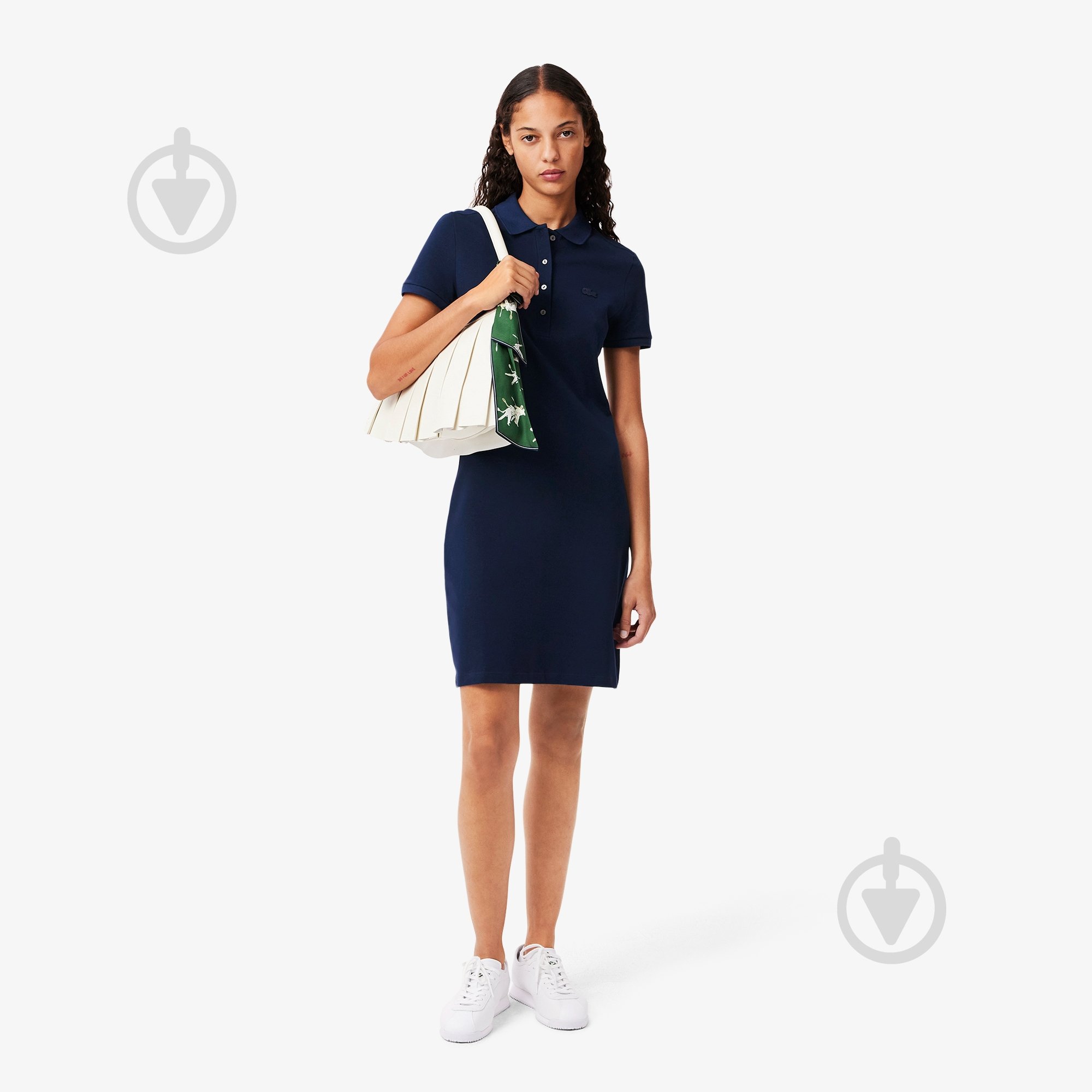 Платье Lacoste Slim Fit Stretch Mini Piqué EF5473166 р.L синий - фото 3