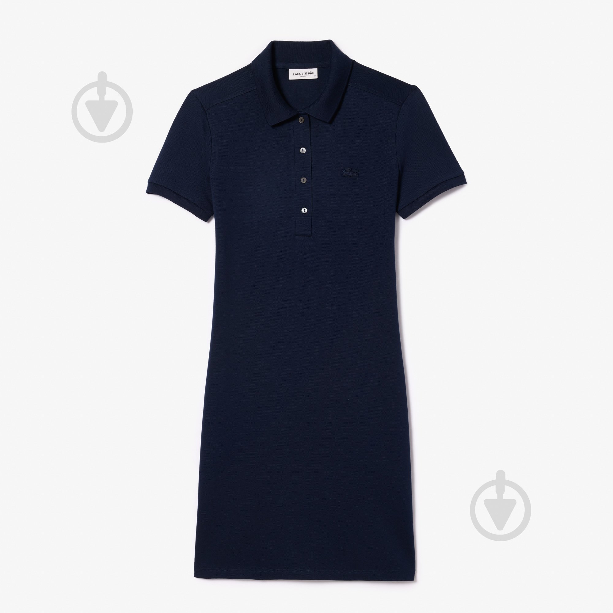 Платье Lacoste Slim Fit Stretch Mini Piqué EF5473166 р.L синий - фото 7