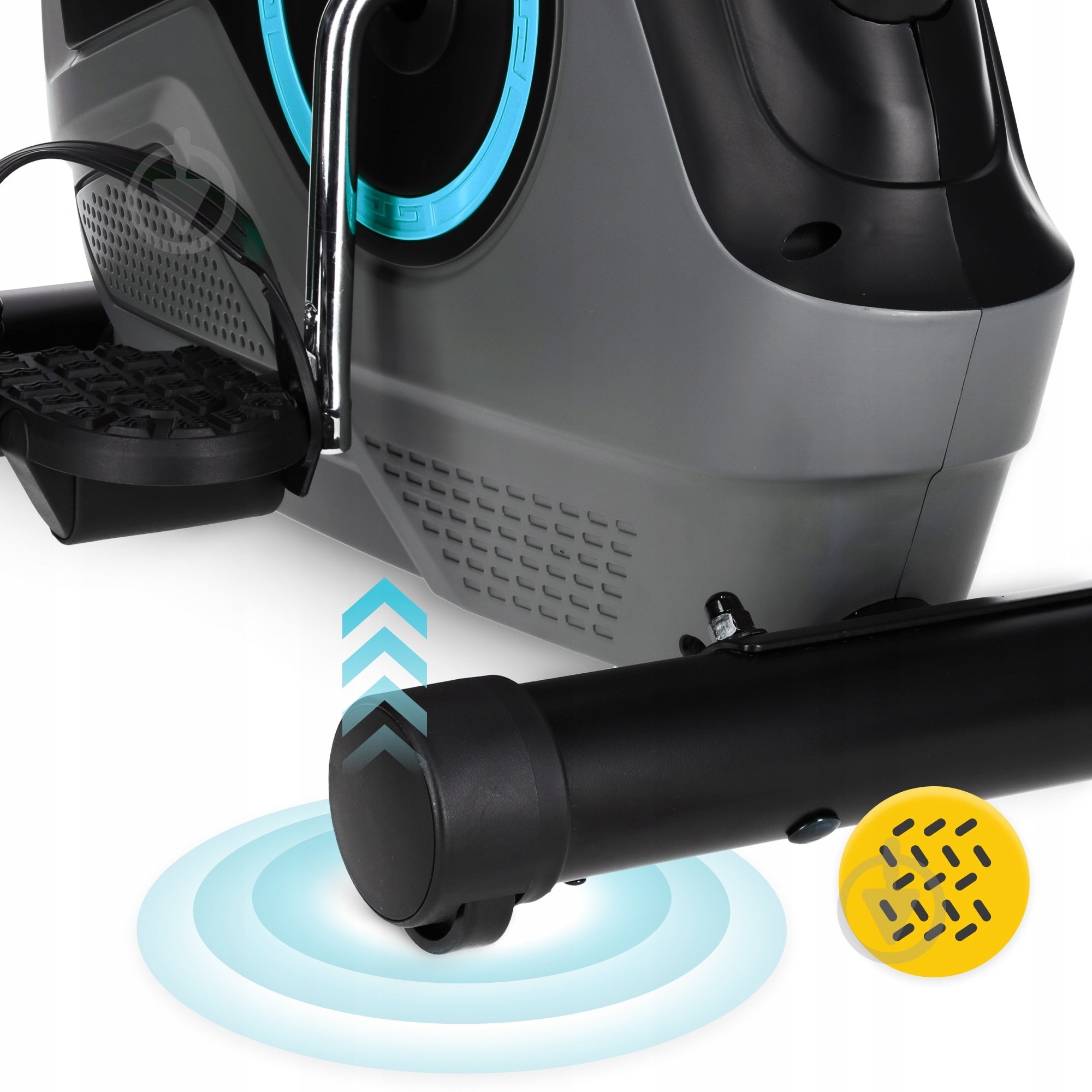 Велотренажер 4fizjo Active+ AW2425 Black/Blue (P-5905973401609) - фото 11