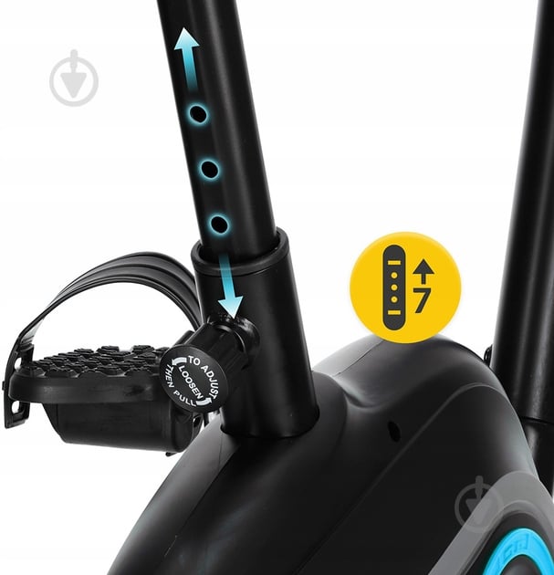 Велотренажер 4fizjo Active+ AW2425 Black/Blue (P-5905973401609) - фото 18