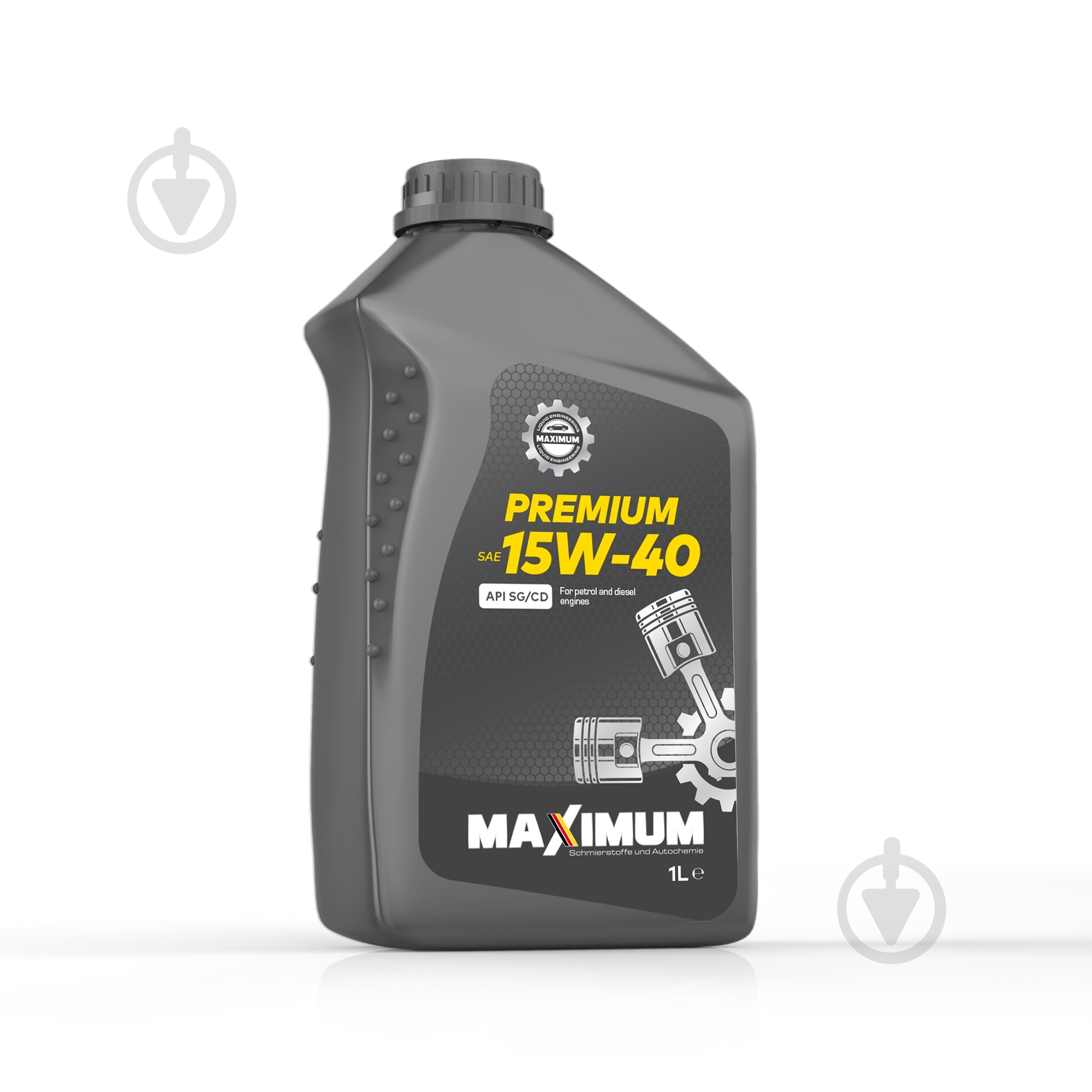 Моторна олива мінеральна Maximum Premium 15W-40 1 л - фото 1