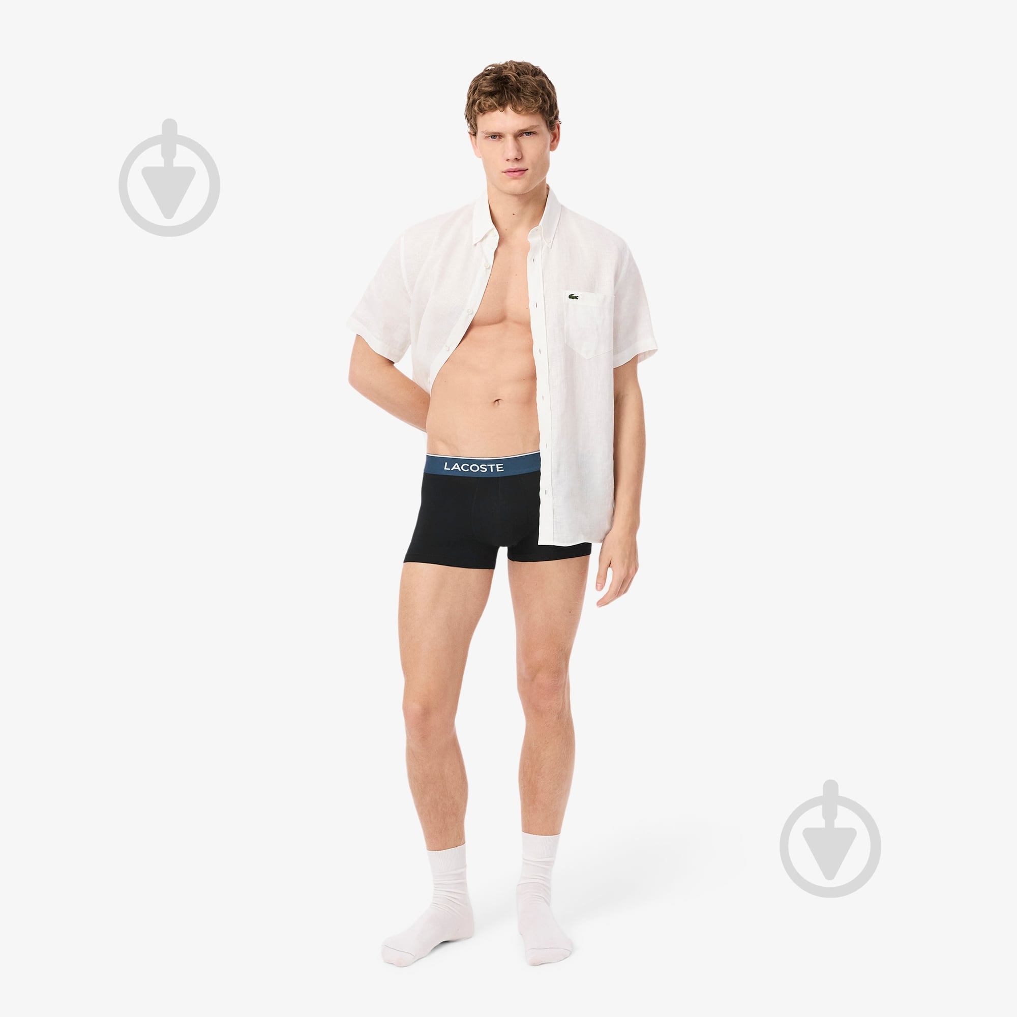 Труси чоловічі Lacoste 5H1297EIH 2XL синій - фото 7