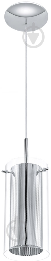 Подвес Eglo TAROLO 1xE27 хром 92845 - фото 1