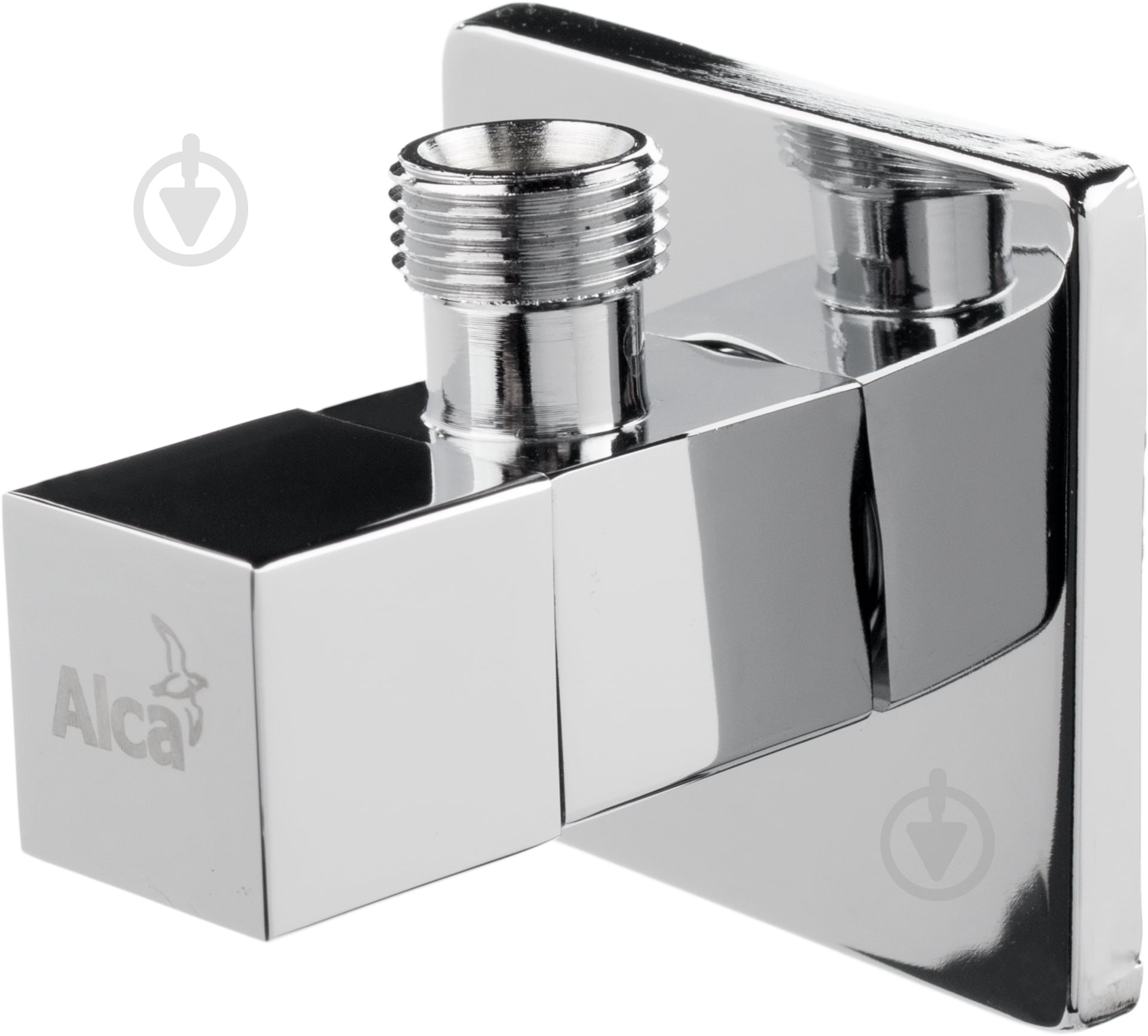 Угловой вентиль Alca Plast 1/2x3/8 квадратный - фото 1
