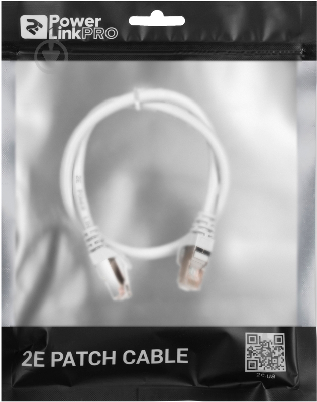 Патч-корд 2E Cat 6 S-FTP 27AWG 2E-PC6SFTPCOP-050GRY 0,5 м серый - фото 3