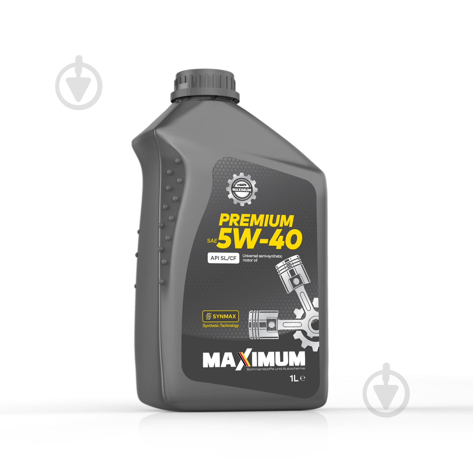 Моторное масло полусинтетическое Maximum Premium 5W-40 1 л - фото 1