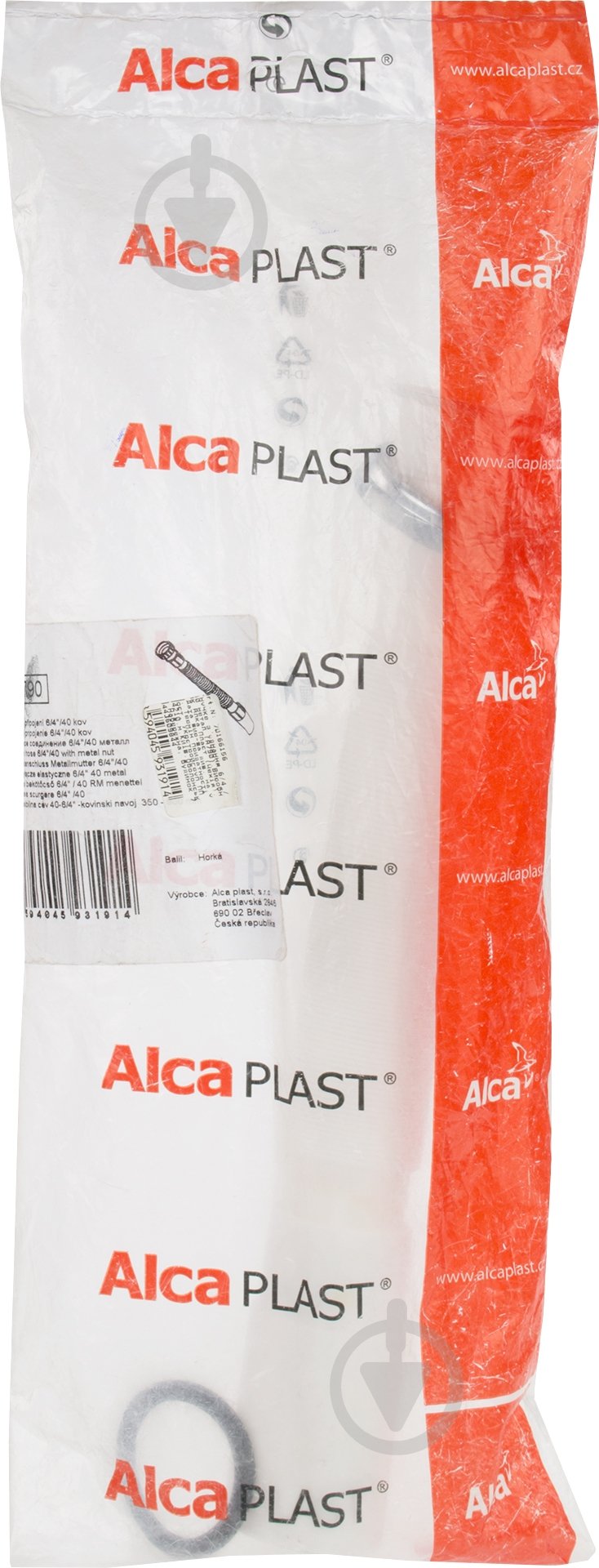 Труба гофрована Alca Plast 6/4"/40 метал A790 - фото 4